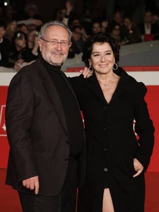 Rome Cinema Fest 2025, Evening 6 - Red Carpet for the film Anna. Pictured: Roberto Zaccaria, Monica Guerritore  Copyright: xMarcoxProvvisionatox xipa-agency.netx xDxAvanzo Landi Provvisionatox IPA_Agency_IPA66875562