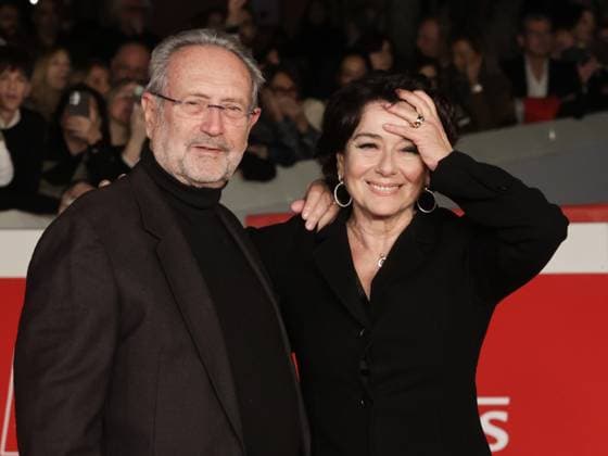 Rome Cinema Fest 2025, Evening 6 - Red Carpet for the film Anna. Pictured: Roberto Zaccaria, Monica Guerritore  Copyright: xMarcoxProvvisionatox xipa-agency.netx xDxAvanzo Landi Provvisionatox IPA_Agency_IPA66875566