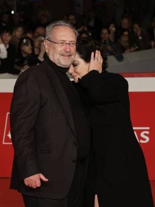 Rome Cinema Fest 2025, Evening 6 - Red Carpet for the film Anna. Pictured: Roberto Zaccaria, Monica Guerritore  Copyright: xMarcoxProvvisionatox xipa-agency.netx xDxAvanzo Landi Provvisionatox IPA_Agency_IPA66875570
