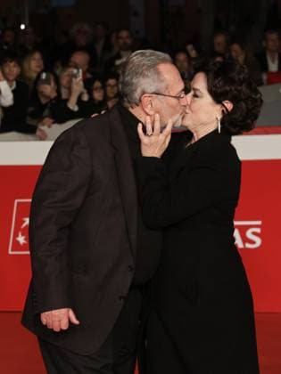 Rome Cinema Fest 2025, Evening 6 - Red Carpet for the film Anna. Pictured: Roberto Zaccaria, Monica Guerritore  Copyright: xMarcoxProvvisionatox xipa-agency.netx xDxAvanzo Landi Provvisionatox IPA_Agency_IPA66875575