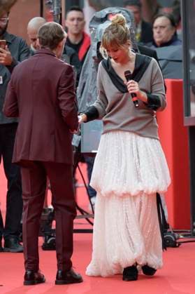 Die my love red carpet in Rome, Italy - 20 Oct 2025 Jennifer Lawrence attends the Die my love red carpet during Auditroium Parco della Muisca at Rome Film Fest 2025. Rome Italy Copyright: xMarioxCartellix xSOPAxImagesx _DSC1992