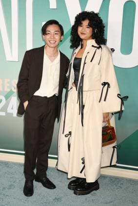 LOS ANGELES, CA - OCTOBER 20: Ethan Costanilla and Sam Morelos at Paramount Pictures Los Angeles premiere of Regretting You at the Paramount Theater in Los Angeles, California on October 20, 2025. Copyright: xJeffreyxMayerx