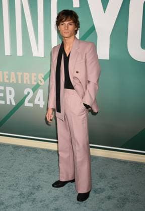 LOS ANGELES, CA - OCTOBER 20: Mason Thames at Paramount Pictures Los Angeles premiere of Regretting You at the Paramount Theater in Los Angeles, California on October 20, 2025. Copyright: xJeffreyxMayerx