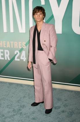 LOS ANGELES, CA - OCTOBER 20: Mason Thames at Paramount Pictures Los Angeles premiere of Regretting You at the Paramount Theater in Los Angeles, California on October 20, 2025. Copyright: xJeffreyxMayerx