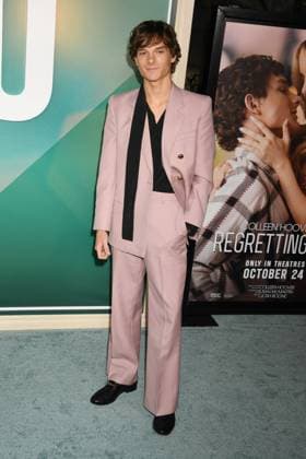 LOS ANGELES, CA - OCTOBER 20: Mason Thames at Paramount Pictures Los Angeles premiere of Regretting You at the Paramount Theater in Los Angeles, California on October 20, 2025. Copyright: xJeffreyxMayerx
