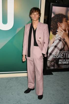 LOS ANGELES, CA - OCTOBER 20: Mason Thames at Paramount Pictures Los Angeles premiere of Regretting You at the Paramount Theater in Los Angeles, California on October 20, 2025. Copyright: xJeffreyxMayerx