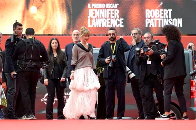 Jennifer Lawrence at the premiere of the feature film Die My Love at the 20th International Film Festival of Rome Festa del Cinema di Roma 2025 at the Auditorium Parco della Musica Rome, 20 10 2025 Foto:xA.xM.xTinghinox xFuturexImagex lawrence_5002