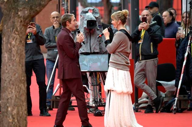 Jennifer Lawrence at the premiere of the feature film Die My Love at the 20th International Film Festival of Rome Festa del Cinema di Roma 2025 at the Auditorium Parco della Musica Rome, 20 10 2025 Foto:xA.xM.xTinghinox xFuturexImagex lawrence_5003