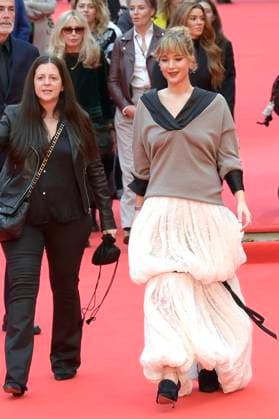 Jennifer Lawrence at the premiere of the feature film Die My Love at the 20th International Film Festival of Rome Festa del Cinema di Roma 2025 at the Auditorium Parco della Musica Rome, 20 10 2025 Foto:xA.xM.xTinghinox xFuturexImagex lawrence_5019
