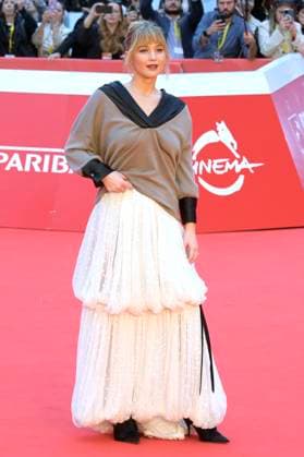 Jennifer Lawrence at the premiere of the feature film Die My Love at the 20th International Film Festival of Rome Festa del Cinema di Roma 2025 at the Auditorium Parco della Musica Rome, 20 10 2025 Foto:xA.xM.xTinghinox xFuturexImagex lawrence_5029