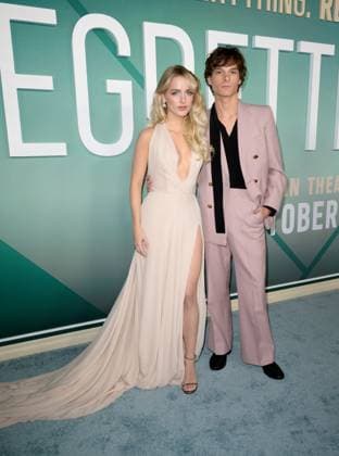 Regretting You Premiere - Los Angeles, USA LOS ANGELES, USA. October 20, 2025: Mckenna Grace & Mason Thames at the premiere for Regretting You at the Paramount Theatre. Los Angeles CA USA  Copyright: xPaulxSmith Featureflashx
