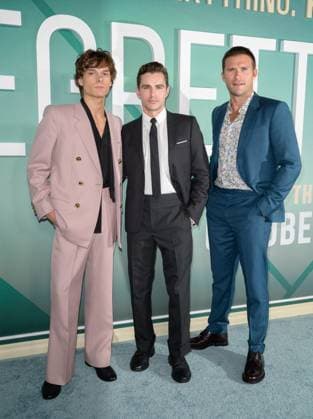 Regretting You Premiere - Los Angeles, USA LOS ANGELES, USA. October 20, 2025: Mason Thames, Dave Franco & Scott Eastwood at the premiere for Regretting You at the Paramount Theatre. Los Angeles CA USA  Copyright: xPaulxSmith Featureflashx