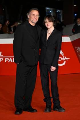 20th Edition of Rome Film Fest Red Carpet of the movie -Nouvelle Vague- Auditorium Parco della Musica - Rome, Italy Richard Linklater;Kane Linklater 20th Edition of Rome Film Fest Red Carpet of the movie -Nouvelle Vague- Auditorium Parco della Musica - Rome, Italy 20th October 2025  Copyright: xMAXxMONTINGELLI SGPx