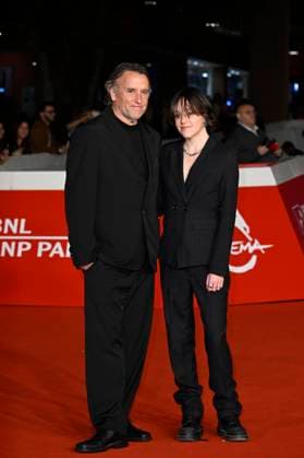20th Edition of Rome Film Fest Red Carpet of the movie -Nouvelle Vague- Auditorium Parco della Musica - Rome, Italy Richard Linklater;Kane Linklater 20th Edition of Rome Film Fest Red Carpet of the movie -Nouvelle Vague- Auditorium Parco della Musica - Rome, Italy 20th October 2025  Copyright: xMAXxMONTINGELLI SGPx