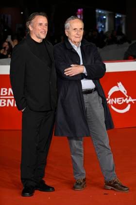 20th Edition of Rome Film Fest Red Carpet of the movie -Nouvelle Vague- Auditorium Parco della Musica - Rome, Italy Richard Linklater;Marco Bellocchio 20th Edition of Rome Film Fest Red Carpet of the movie -Nouvelle Vague- Auditorium Parco della Musica - Rome, Italy 20th October 2025  Copyright: xMAXxMONTINGELLI SGPx