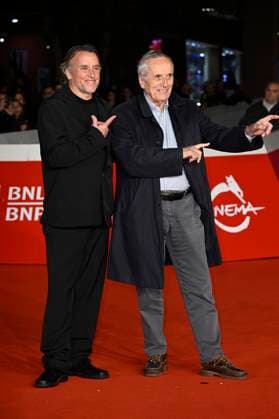 20th Edition of Rome Film Fest Red Carpet of the movie -Nouvelle Vague- Auditorium Parco della Musica - Rome, Italy Richard Linklater;Marco Bellocchio 20th Edition of Rome Film Fest Red Carpet of the movie -Nouvelle Vague- Auditorium Parco della Musica - Rome, Italy 20th October 2025  Copyright: xMAXxMONTINGELLI SGPx