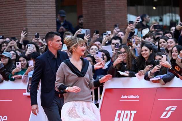 20th Edition of Rome Film Fest Red Carpet of the movie -Die my love- Auditorium Parco della Musica - Rome, Italy Jennifer Lawrence 20th Edition of Rome Film Fest Red Carpet of the movie -Die my love- Auditorium Parco della Musica - Rome, Italy 20th October 2025  Copyright: xMAXxMONTINGELLI SGPx