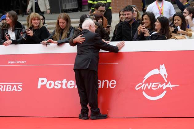Jim Sheridan at the premiere of the feature film Re creation at the 20th International Film Festival of Rome Festa del Cinema di Roma 2025 in the Auditorium Parco della Musica Rome, 20 10 2025 Foto:xA.xM.xTinghinox xFuturexImagex recreation_5032