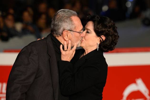 News - Rome Film Festival 2025 Roberto Zaccaria and Monica Guerritore attend the red carpet of the movie Anna  during the 20th Rome Film Fest at Auditorium Parco della Musica on October 20, 2025 in Rome, Italy. Rome Auditorium Parco della Musica Italy Copyright: xFabrizioxCorradettix xLiveMediax LPN_2093296