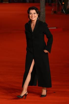 News - Rome Film Festival 2025 Monica Guerritore attends the red carpet of the movie Anna  during the 20th Rome Film Fest at Auditorium Parco della Musica on October 20, 2025 in Rome, Italy. Rome Auditorium Parco della Musica Italy Copyright: xFabrizioxCorradettix xLiveMediax LPN_2093354