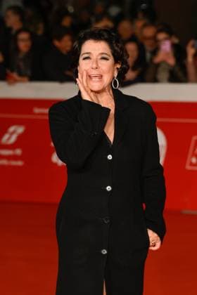 News - Rome Film Festival 2025 Monica Guerritore attends the red carpet of the movie Anna  during the 20th Rome Film Fest at Auditorium Parco della Musica on October 20, 2025 in Rome, Italy. Rome Auditorium Parco della Musica Italy Copyright: xFabrizioxCorradettix xLiveMediax LPN_2093367