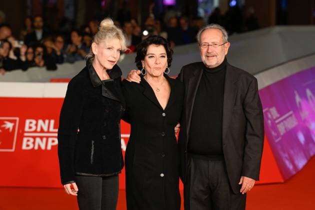 News - Rome Film Festival 2025 attends the red carpet of the movie Anna  during the 20th Rome Film Fest at Auditorium Parco della Musica on October 20, 2025 in Rome, Italy. Rome Auditorium Parco della Musica Italy Copyright: xFabrizioxCorradettix xLiveMediax LPN_2093373