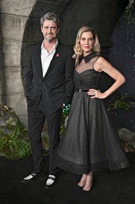 Andy Muschietti and Barbara Muschietti at the premiere of the HBO series It Welcome to Derry at Warner Bros Studio Gelnnde Burbank, 20 10 2025 Foto:xD.xStarbuckx xFuturexImagex it_5082