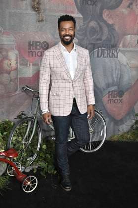 Isaiah Mustafa at the premiere of the HBO series It Welcome to Derry at Warner Bros Studio Gelnnde Burbank, 20 10 2025 Foto:xD.xStarbuckx xFuturexImagex it_5122