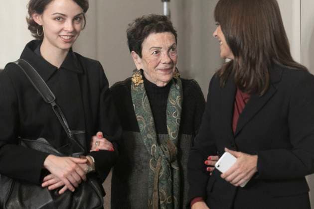 Press conference with Graciela Iturbide, Princess of Asturias Award for the Arts Photographer and Princess of Asturias Award for the Arts, Graciela Iturbide c , during a press conference, at the Hotel Eurostars de La Reconquista, on October 21, 2025, in Oviedo, Asturias Spain 21 OCTOBER 2025 Oviedo, Asturias Oviedo, Asturias Spain Copyright: xJorgexPeteirox 7044665