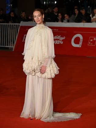 Rome: Rome Cinema Fest 2025, evening 7 - World s Best Movie red carpet. Pictured: Cristiana Capotondi Rome  - ZUMAp169 20251021_zea_p169_491 Copyright: xMaurizioxD Avanzox