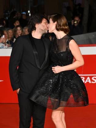 Rome Cinema Fest 2025, evening 7 - World s Best Movie red carpet. Pictured: Diana Del Bufalo with her boyfriend Patrizio  Copyright: xMaurizioxD Avanzox xipa-agency.netx xDxAvanzo Provvisionatox IPA_Agency_IPA66900330