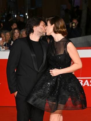 Rome Cinema Fest 2025, evening 7 - World s Best Movie red carpet. Pictured: Diana Del Bufalo with her boyfriend Patrizio  Copyright: xMaurizioxD Avanzox xipa-agency.netx xDxAvanzo Provvisionatox IPA_Agency_IPA66900339