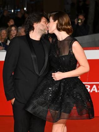 Rome Cinema Fest 2025, evening 7 - World s Best Movie red carpet. Pictured: Diana Del Bufalo with her boyfriend Patrizio  Copyright: xMaurizioxD Avanzox xipa-agency.netx xDxAvanzo Provvisionatox IPA_Agency_IPA66900345
