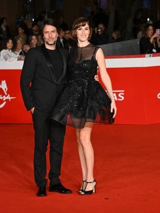 Rome Cinema Fest 2025, evening 7 - World s Best Movie red carpet. Pictured: Diana Del Bufalo with her boyfriend Patrizio  Copyright: xMaurizioxD Avanzox xipa-agency.netx xDxAvanzo Provvisionatox IPA_Agency_IPA66900383