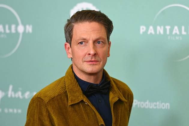 Holger STOCKHANS Actor , single image,cropped single motif,half figure,half figure world premiere of NO HIT WONDER on 21 10 2025 at the Mathaeser Kino in Munich