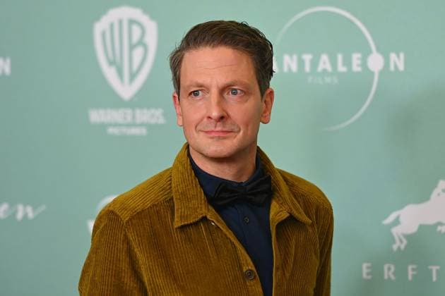 Holger STOCKHANS Actor , single image,cropped single motif,half figure,half figure world premiere of NO HIT WONDER on 21 10 2025 at the Mathaeser Kino in Munich