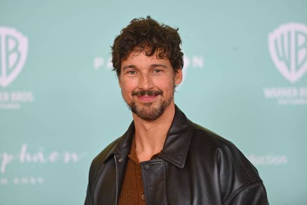 Florian David FITZ Actor , single image,cropped single motif,portrait,portrait world premiere of NO HIT WONDER on 21 10 2025 at the Mathaeser Kino in Munich