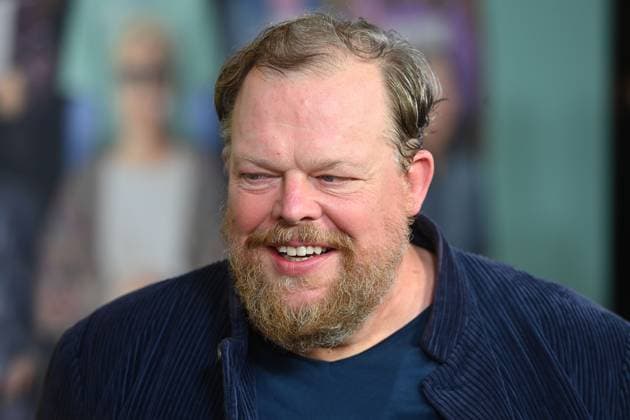 Benrd HUELSCHER actor , single image,cropped single motif,portrait,portrait world premiere of NO HIT WONDER on 21 10 2025 at the Mathaeser cinema in Munich