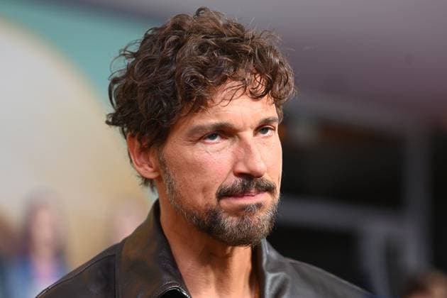 Florian David FITZ Actor , single image,cropped single motif,portrait,portrait world premiere of NO HIT WONDER on 21 10 2025 at the Mathaeser Kino in Munich