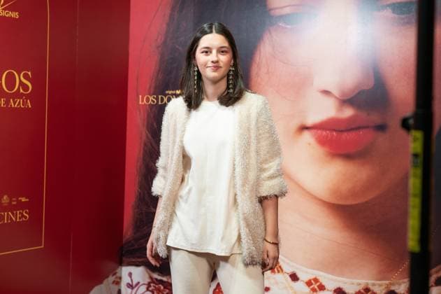 October 21, 2025, Madrid, Spain: Blanca Soroa attends the photocall for the premiere of Los Domingos at the Paz cinema in Madrid. Madrid Spain - ZUMAs197 20251021_aaa_s197_110 Copyright: xAtilanoxGarciax