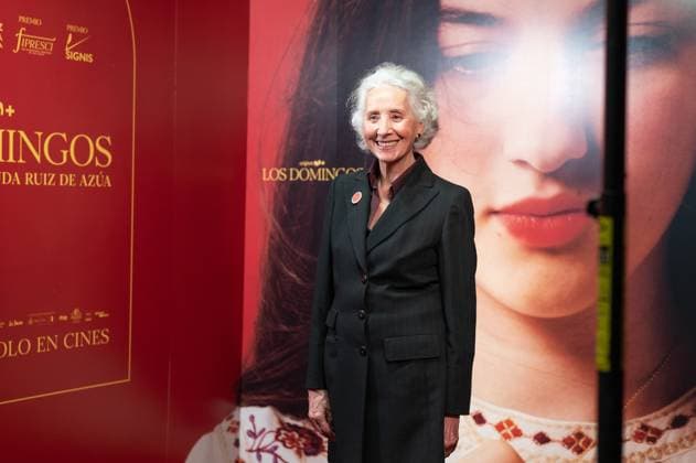 October 21, 2025, Madrid, Spain: Mavel Rivera attends the photocall for the premiere of Los Domingos at the Paz cinema in Madrid. Madrid Spain - ZUMAs197 20251021_aaa_s197_113 Copyright: xAtilanoxGarciax