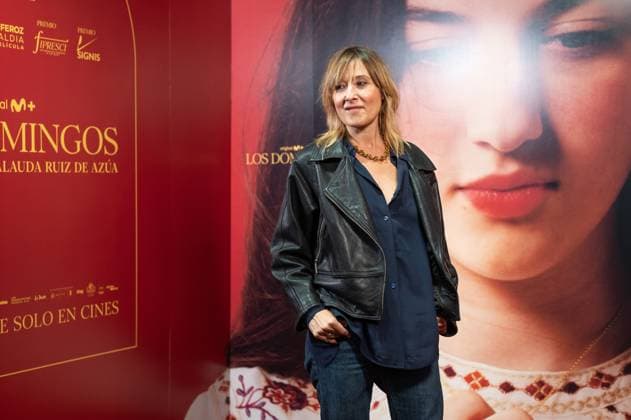 October 21, 2025, Madrid, Spain: Natali Poza attends the photocall for the premiere of Los Domingos at the Paz cinema in Madrid. Madrid Spain - ZUMAs197 20251021_aaa_s197_135 Copyright: xAtilanoxGarciax
