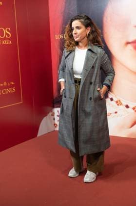October 21, 2025, Madrid, Spain: Inma Cuesta attends the photocall for the premiere of Los Domingos at the Paz cinema in Madrid. Madrid Spain - ZUMAs197 20251021_aaa_s197_143 Copyright: xAtilanoxGarciax