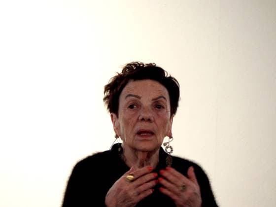 Spain: Graciela Iturbide Princess of Arts Award Graciela Iturbide, Princess of Asturias Award winner for the Arts. The Mexican photographer at a meeting with the public in La Vega. oviedo Spain Copyright: MercedesxMenendez