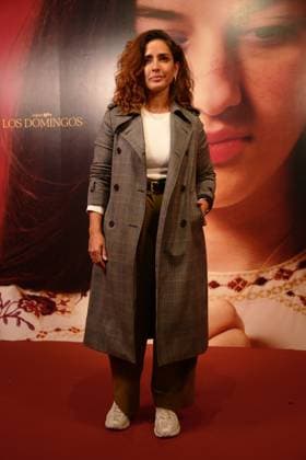 Red carpet of the film Los Domingos at the MK2 Cine Paz in Madrid - 21 Oct 2025 Actress Inma Cuesta attends the red carpet of the film Los Domingos at the MK2 Cine Paz in Madrid. Madrid Spain Copyright: xMarcoxBaradax xSOPAxImagesx MBA_5394