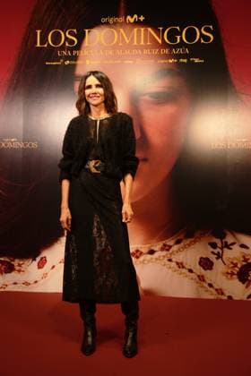 Red carpet of the film Los Domingos at the MK2 Cine Paz in Madrid - 21 Oct 2025 Actress Goya Toledo attends the red carpet of the film Los Domingos at the MK2 Cine Paz in Madrid. Madrid Spain Copyright: xMarcoxBaradax xSOPAxImagesx MBA_5453