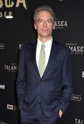 NEW YORK, NY- OCTOBER 21: Justin Kirk at the premiere celebration of Anne Rice™s Talamasca: The Secret Order on October 21, 2025 at the SPYSPACE Museum in New York City. Copyright: xMediaPunchx