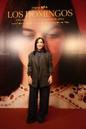 Red carpet of the film Los Domingos at the MK2 Cine Paz in Madrid - 21 Oct 2025 Director Alauda Ruiz de Azúa attends the red carpet of the film Los Domingos at the MK2 Cine Paz in Madrid. Madrid Spain Copyright: xMarcoxBaradax xSOPAxImagesx MBA_4174