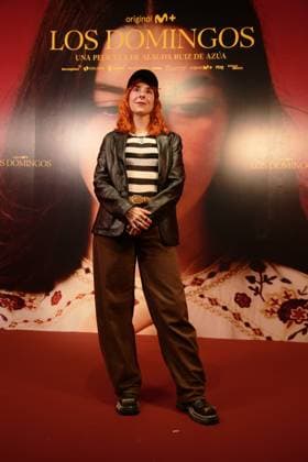 Red carpet of the film Los Domingos at the MK2 Cine Paz in Madrid - 21 Oct 2025 Director Inés de León attends the red carpet of the film Los Domingos at the MK2 Cine Paz in Madrid. Madrid Spain Copyright: xMarcoxBaradax xSOPAxImagesx MBA_5086