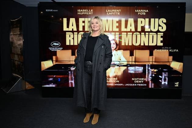 La Femme La Plus Riche Du Monde Premiere Flavie Flament attending the La Femme La Plus Riche Du Monde Premiere at the UGC Cine Cite Les Halles in Paris, France on October 21, 2025. Photo by Aurore Marechal ABACAPRESS.COM Paris France  Copyright: xMarechalxAurore ABACAx